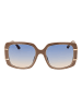 Guess Braun Metall & Kunststoff Sonnenbrille