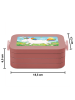 Mr. & Mrs. Panda Lunch Box Einhorn Happy Design ohne Spruch in Rot Pastell