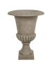 Beliani Outdoor Blumentopf MELOS in Beige - (W) 47 x (H) 60 x (L) 47 cm