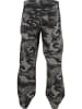 Urban Classics Urban Classics Laser Camo Printed Jeans in blacklasercamo