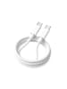 Wisam Teltech Kabel USB-C - USB-C 3A 60W 1m weiß TCA-02