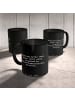 Mr. & Mrs. Panda Tasse Adoptiveltern Helden mit Spruch in Schwarz