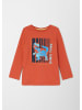 s.Oliver T-Shirt langarm in Orange