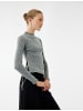KOTON BLUSE LS in Anthrazit