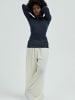 Seamless Basic T-shirt Cotton Elvira in Midnight