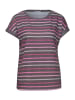 Street One Dropped Shoulder Shirt mit Streifen in Braun