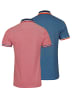 Jack & Jones Poloshirts 2er Pack in rot-multi-Red-Blue