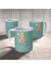 Mr. & Mrs. Panda Kaffeetasse Erzieherin Chaos mit Spruch in Meeresbrise