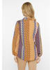 Usha Blouse in multicolour brown