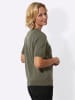 WITT WEIDEN Rundhalspullover in khaki