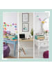 relaxdays Schreibtisch Organizer in Mint/ Natur - (B)33 x (H)14 x (T)21 cm