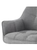 DUBI Möbel 2er-Set: Esszimmerstuhl THOMAS-JILL in Grau - (B)61 x (H)82 x  (T)62 cm