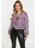faina Damen Jacke in Hellpink Multicolor