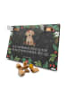 Mr. & Mrs. Panda Adventskalender Hund Hund Dame mit Spruch in Kreidetafel