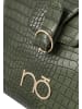 Nobo Bags Schultertasche Weave in green