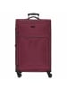 D&N Travel Line 9204 - 4-Rollen-Trolley L 76 cm (grau) in lila