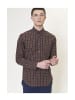 Ben Sherman Signature House Check Shirt in Braun