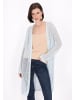 VIRITA Women Cardigan in Light Blue Multicolor