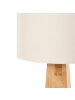 Beliani Stehleuchten ILALA in /Beige - (W) 30 x (H) 130 x (L) 30 cm