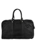 Forty degrees Reisetasche echt Leder in schwarz