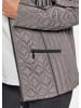 GOLDNER Leicht wattierte Steppjacke in mondstein / graphit