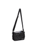 relaxdays Lenkertasche in Schwarz - (B)28 x (H)18 x (T)15 cm