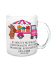 Mr. & Mrs. Panda Teetasse Osterhase Blumenwagen mit Spruch in Transparent