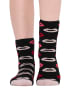 Ulla Popken Socken in schwarz