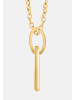 Diamant Exquis Halskette aus 585 Gelbgold mit Diamant