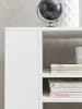 KADIMA DESIGN Regal WL5.694 60 x 75 x 35 cm Regalwagen mit Rollen Holz, in Weiß