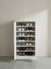 KADIMA DESIGN Schuhschrank mit 2 Türen 55x108x35 cm Schuhregal Holz