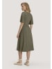 Hessnatur Jersey Kleid in goldoliv