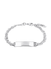 Amor Identarmband Silber 925, rhodiniert in Silber