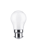 paulmann LED B22d Tropfen 470lm 4000K 4,7W matt 230V F