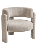 Beliani Sessel BUREA in Beige - (W) 80 x (H) 74 x (L) 70 cm