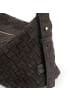 Les Visionnaires Marie Schultertasche Leder 38 cm in dark brown