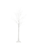Beliani LED Deko LAPPI in Weiß - (W) 40 x (H) 190 x (L) 40 cm