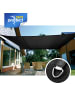 Gartenia sunprotect Professional Sonnensegel, 6 x 4 m, Rechteck, schwarz in Schwarz