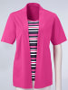 Sieh an! 2-in-1-Shirt in pink