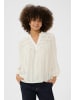 CULTURE Langarm-Bluse CUasima Classic fit in Whitecap