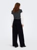 ONLY Hose mit weitem Beinschnitt in Black