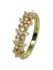 GoldDream 333 Gelbgold - 8 Karat Damen Ringe Blumen Fingerring  54 (17,2)