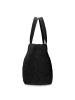 Zwei Cleo Shopper Tasche 42 cm in black new