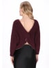 DreiMaster Women Sweater in burgundy