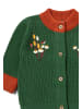 Little Green Radicals Organic Knitted Cardigan in Green