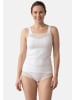 Conta Unterhemd / Top Modal in Weiß / schwarz