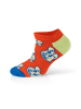 Happy Socks Sneakersocken 4-Pack Kids Low Cat-Dog in multi_coloured