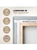 OnlyWow Leinwand Bilder Goldfarben