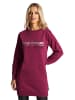 Bruno Banani Sweatkleid ARNOLD in Bordeaux
