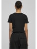 Mister Tee Cropped Tees in black